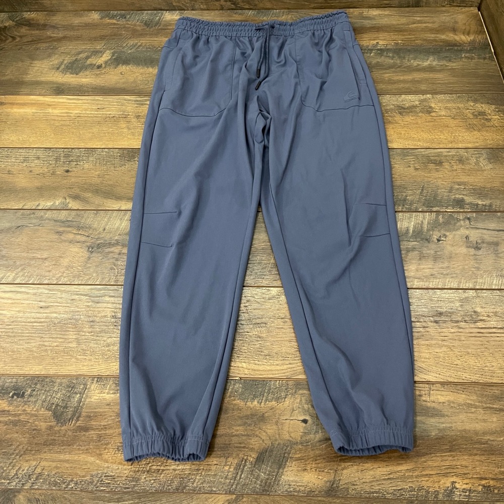 Quiksilver DryFlight Mens Regular Fit Joggers Blue Size L Active Pants Gorpcore